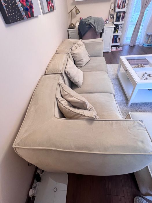 Диван, холна маса и ТВ шкаф