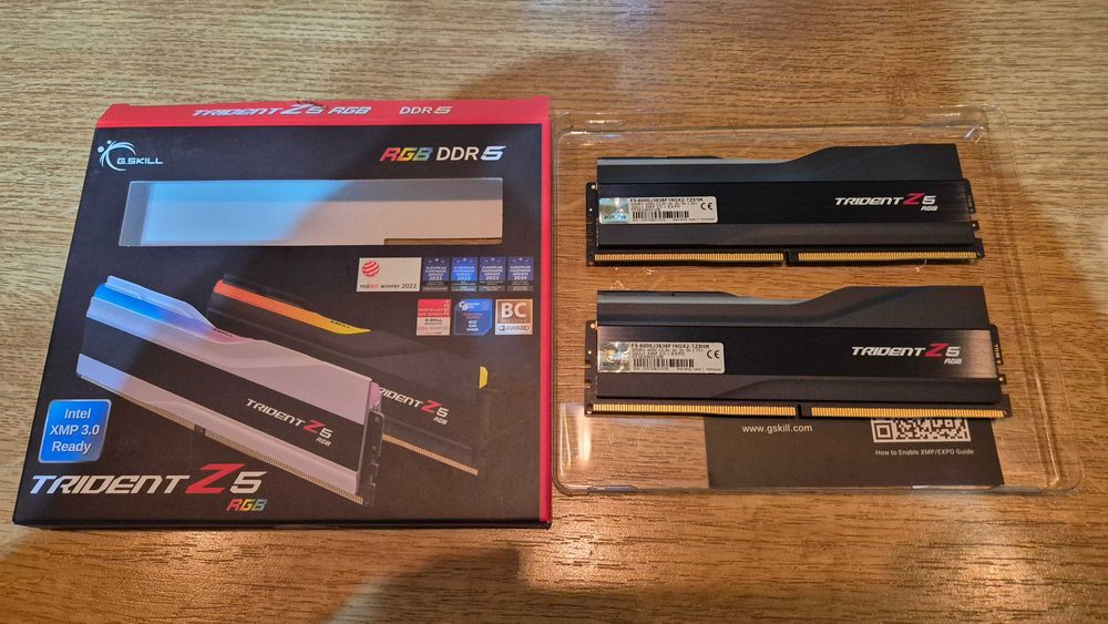 Kit RAM G.Skill Trident Z5 RGB 32GB DDR5 6000