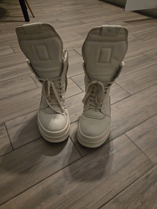 Rick owens mega geobasket bumper albi