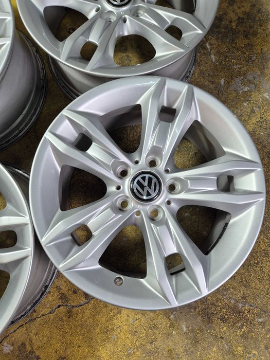 4 Jante Aliaj 5x120 17'' OE VW Transporter T5 T6 - Multivan Caravelle VW AMAROK 7.5J ET 34 !