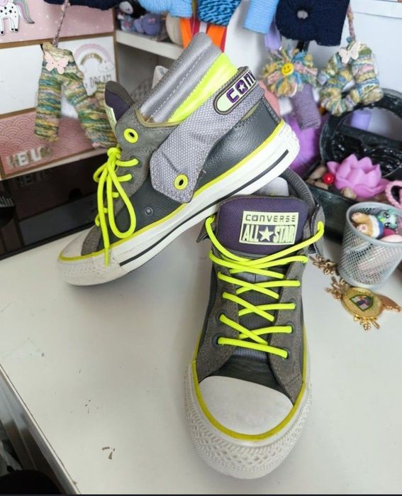 Converse all stars piele naturala 37,5 noi
