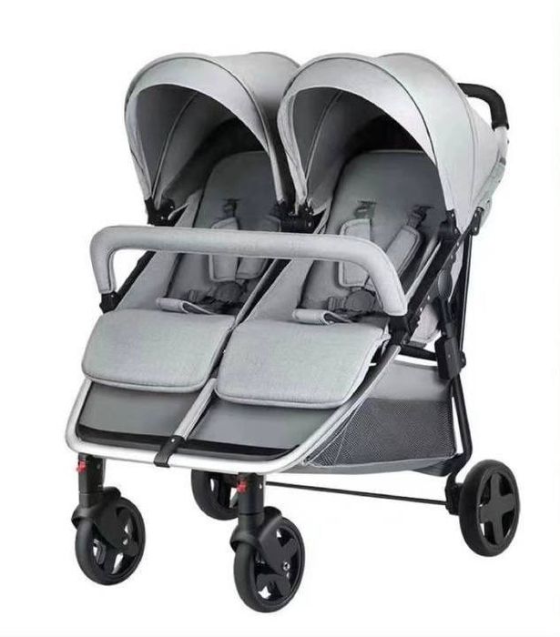 Коляска для двойняшки эгизаклар учун