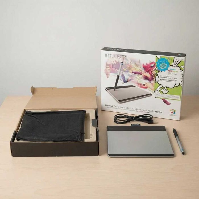 Tableta Wacom Intuos Manga Small - Ca Noua, Folosita O Singura Data!