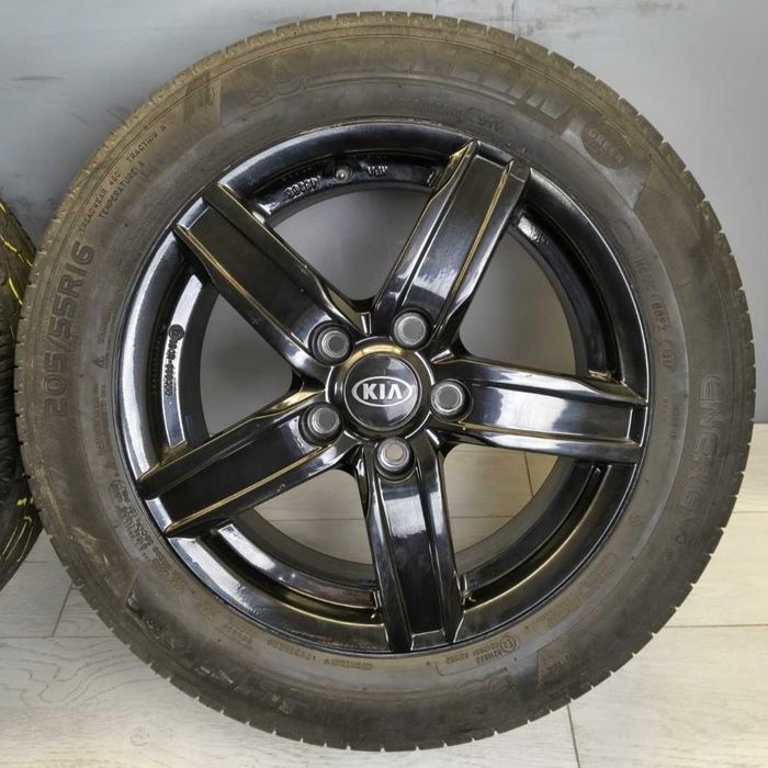 Roti/Jante negre Honda 5x114.3 205/55 R16; Kia, Nissan, Toyota, Dacia