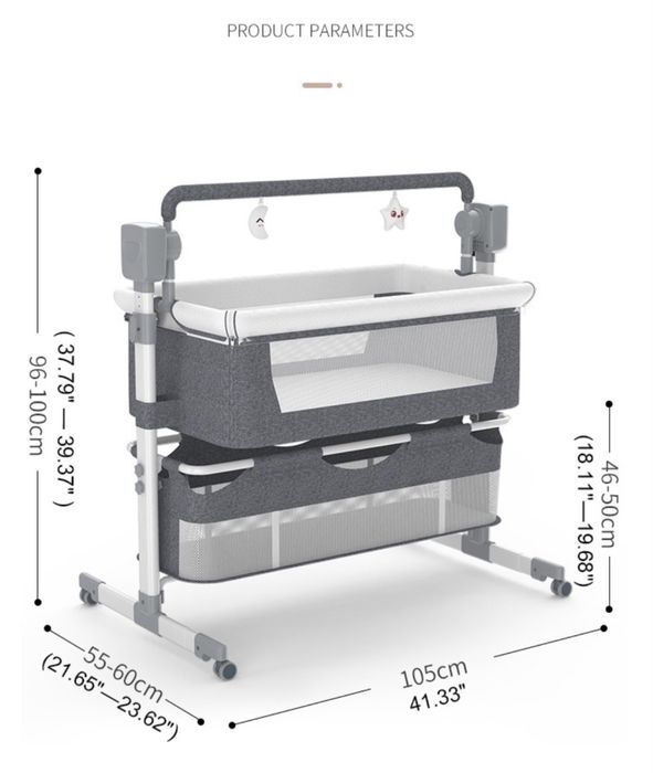 Манеж, приставная кровать