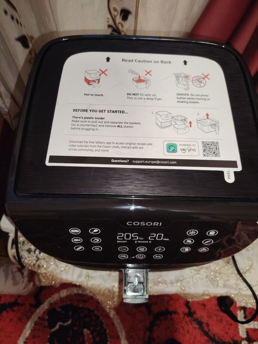 Friteuza cu aer cald