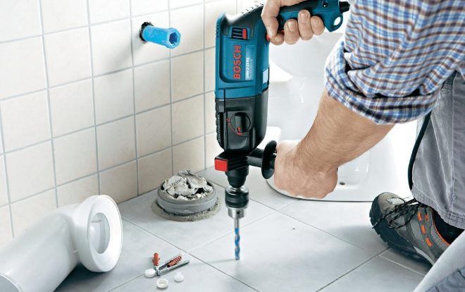 Перфоратор монтаж