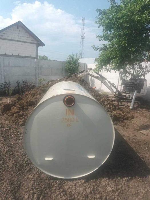 Fose septice ecologice cu montaj complet si drenaj