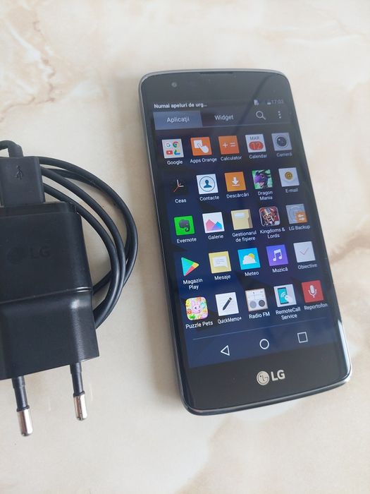 Vând LG K8 4G impecabil [codat orange] + încărcător //poze reale