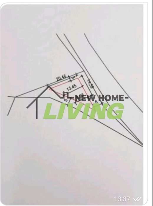 Парцел в Пловдив-Тракия площ 933 цена 60000