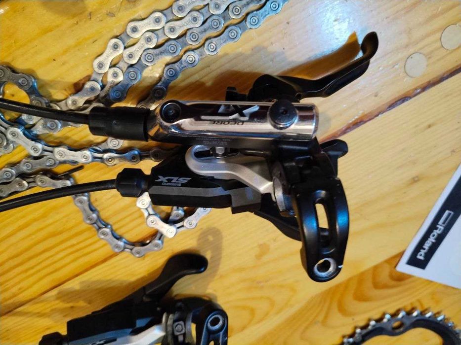 Продам тормоза Shimano XT и манетки Shimano SLX I Spec B