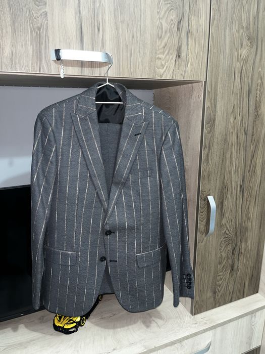 Costum elegant bărbați Paco Romano, mărimea 48, slim fit – ca nou