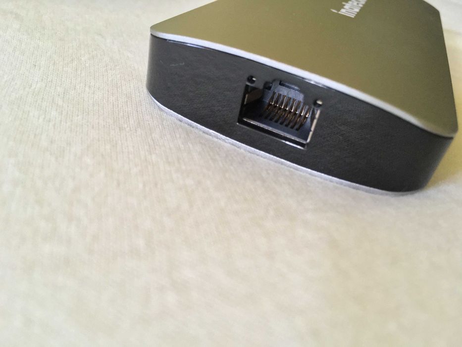 adaptor hub dock usb C la usb 3.0, hdmi micro si sd card ethernet, nou