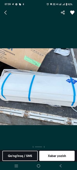 Inverter fen sotiladi xolati ideal yangi ishlatilmagan