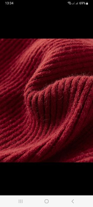 Вязанный пуловер