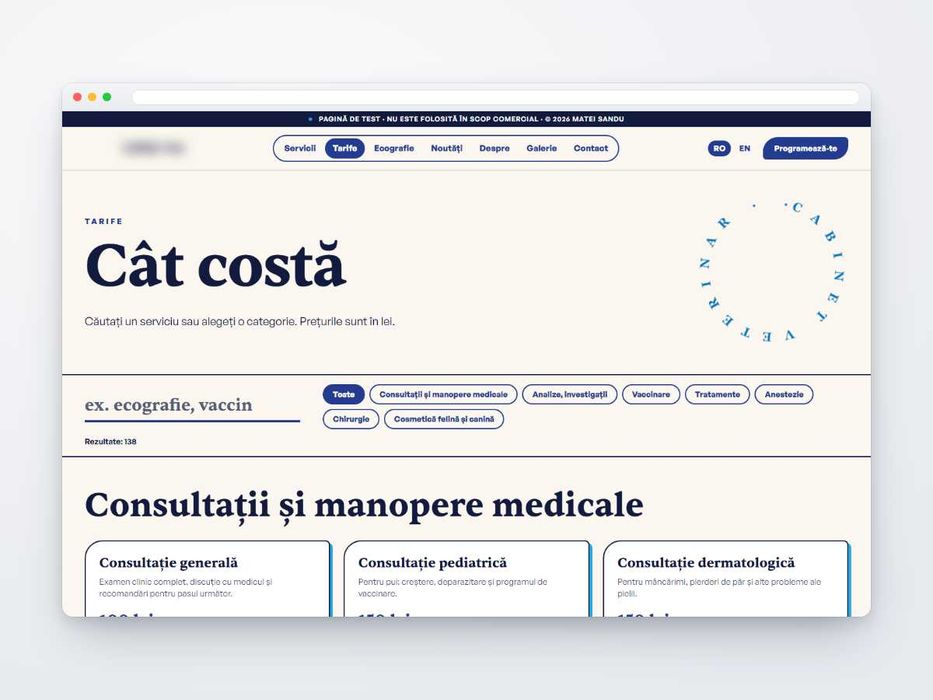 Creare site web firme, magazin online, SEO și Google Business Profile