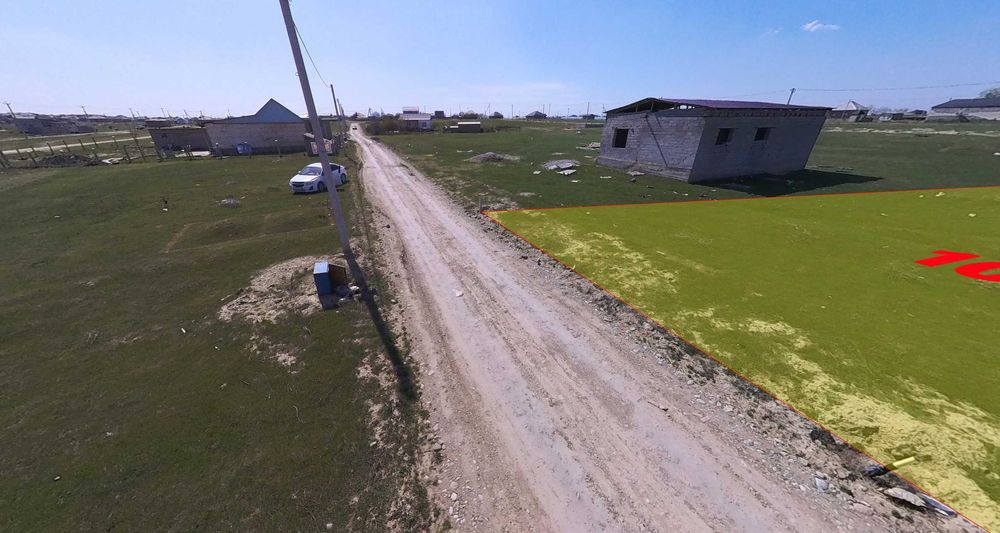 Участок 10 соток в с. Шубарсу (массив Арал-эко)