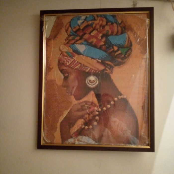 Серия картин "Африканские женщины"