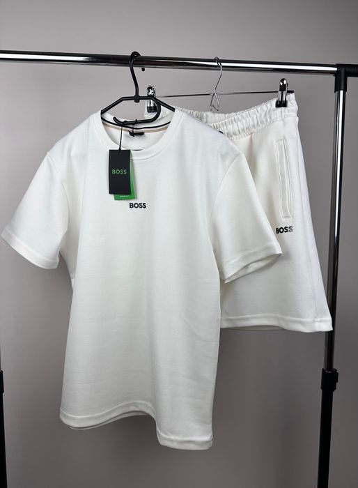 Compleu Hugo Boss Negru - Alb - Calitate Premium