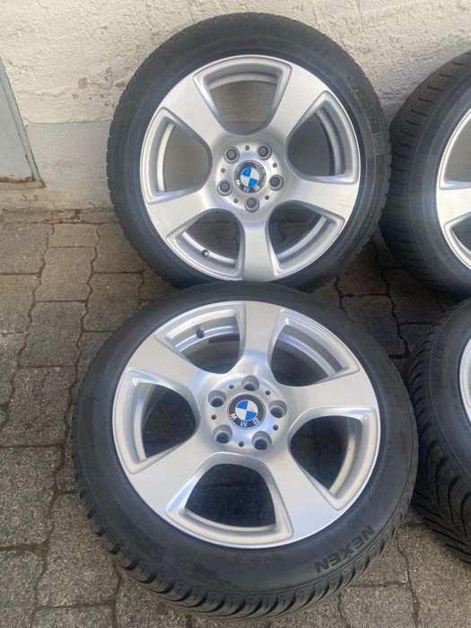 Jante BMW 17 Cauciucuri iarnă dot 23 225 45 17 E90 5x120