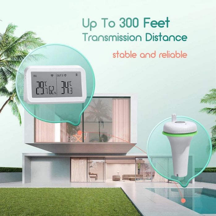 Smart термометър за басейн