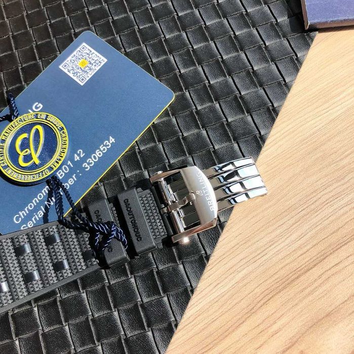 Breitling Chronomat b01 гума