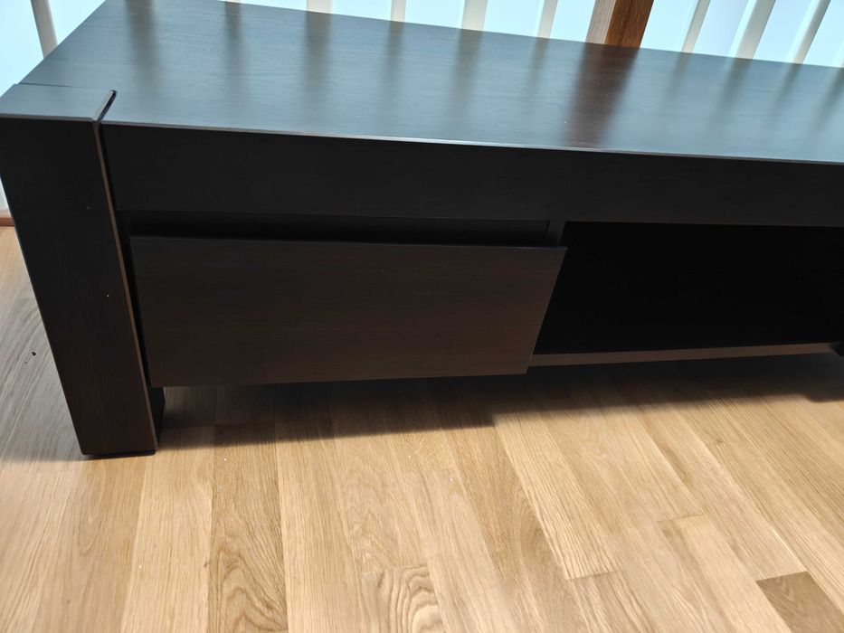 Comodă TV maro, stare foarte bună, 154 cm
