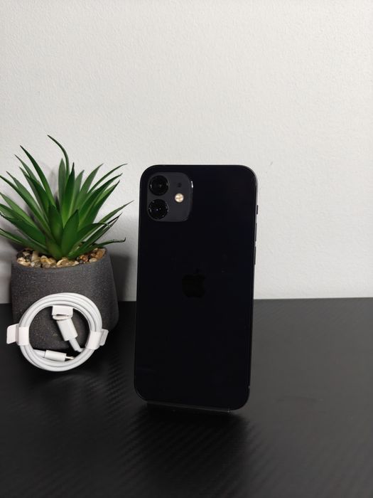 iPhone 12, Black - în condiție Foarte Bună!