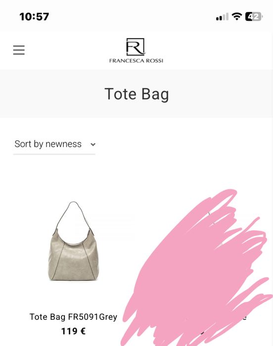 geanta de umar francesca rossi