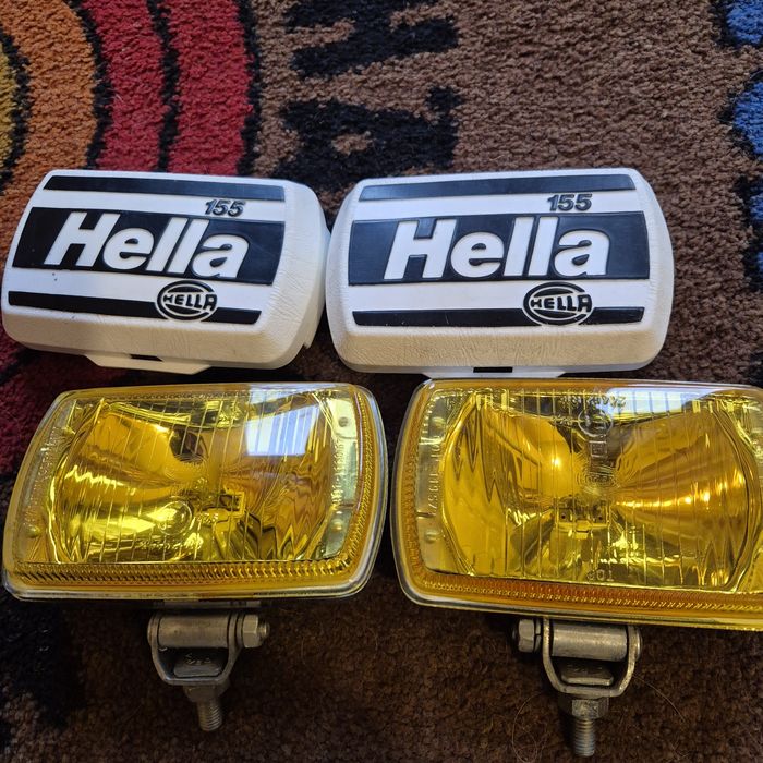 Proectoare Hella 155 halogen retro inox
