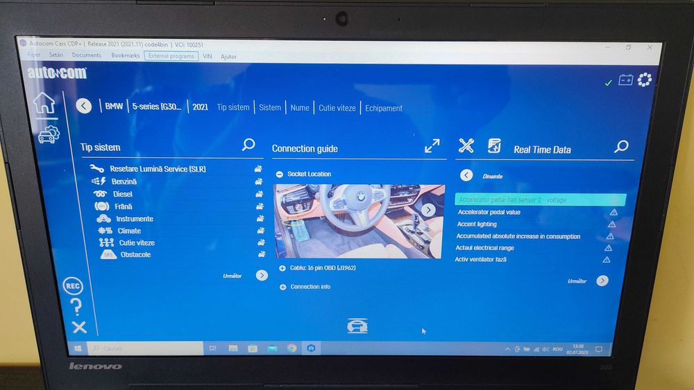 AUTOCOM Cdp + Diagnoza - tester auto și camion. Soft 2021 Romana