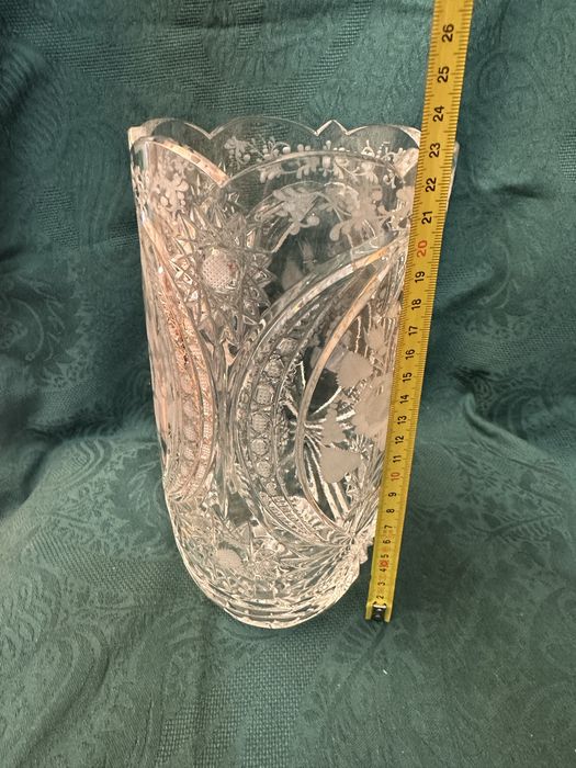 Руски и български кристал-сервиз за торта, вази, фруктиери и  др.