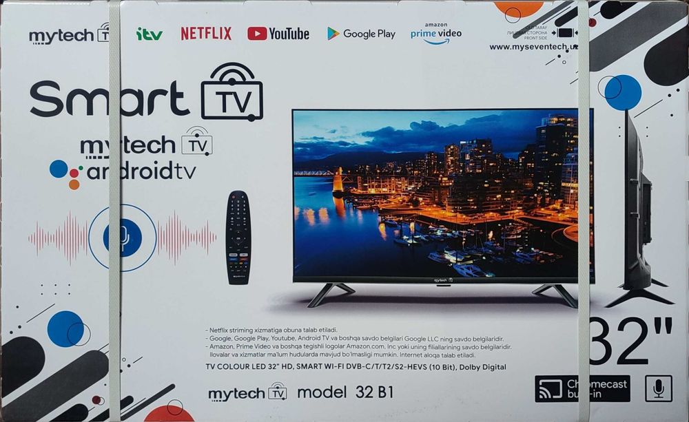 Телевизор Mytech 32 */43* Smart/Android