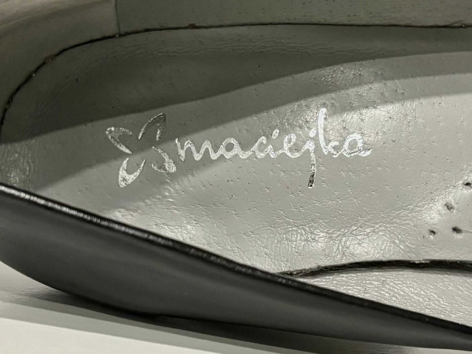 Pantofi de piele cu toc Maciejka