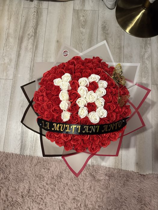 Buchet Trandafiri Din Sapun Parfumati