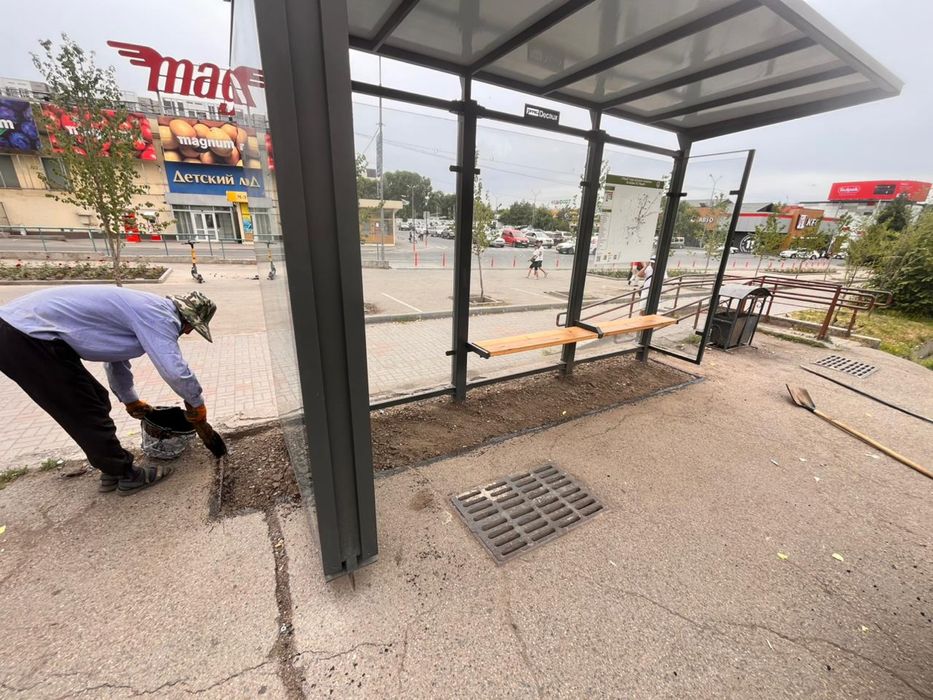 Ямочные работы Укладка асфальта