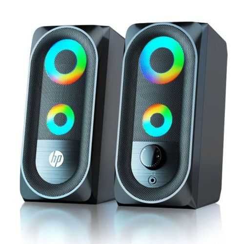 Музыкальные колонки для ПК hp DHE-6001 Multimedia Speaker LED RGB, Б/У