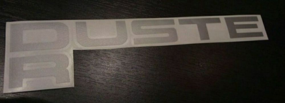 Autocolant Dacia Duster litere hayon Ph1