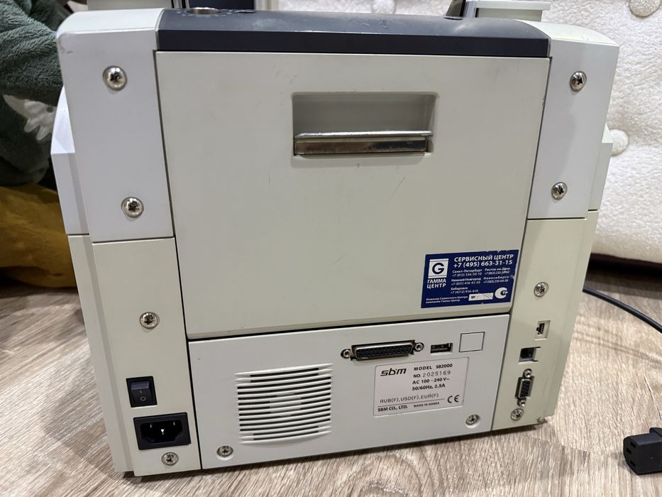 * SBM SB-2000 банковская купюросчетная машинка - фасовщик купюр оригин