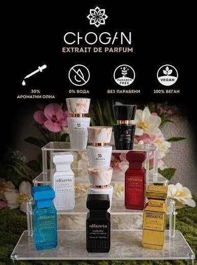 Chogan дамски парфюми – Extrait de Parfum, италиански лукс