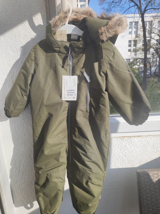 Urgent! Salopeta forte groasa, Noua, copii 1-2ani, H&M, , 86(12-24)