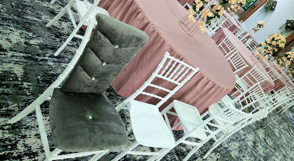 Scaune tapițate sala evenimente cort