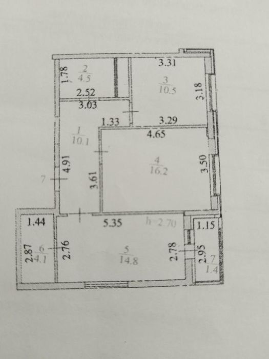2 бөлмелі пәтер сатылады