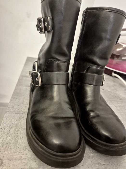 Cizme piele Zara fete 31