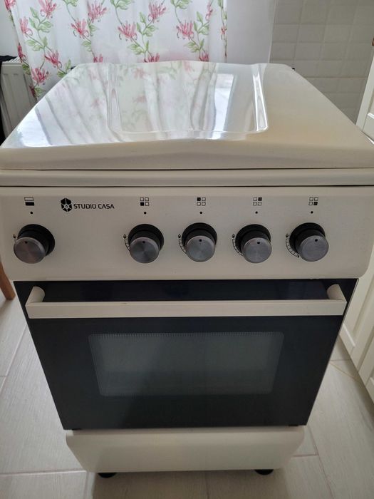 Set aragaz Studio Casa, ochiuri, suporti ochiuri, tava de copt