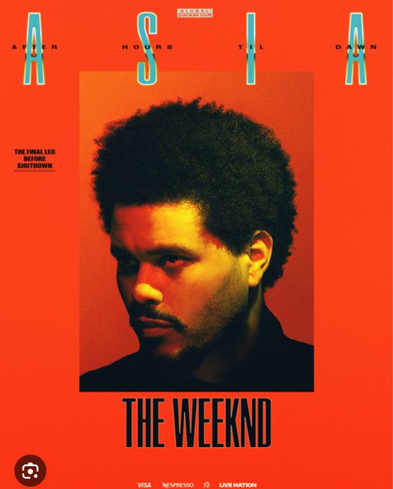 2 Билета Weeknd Тайланд