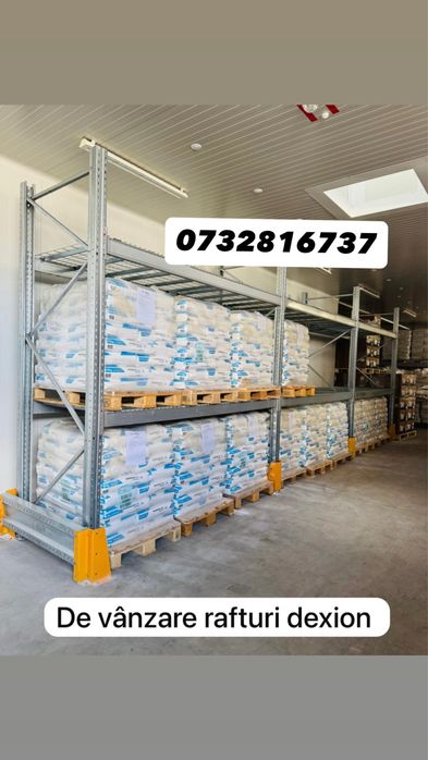 Rafturi dexion zincate galvanizate stoc 2000 metri