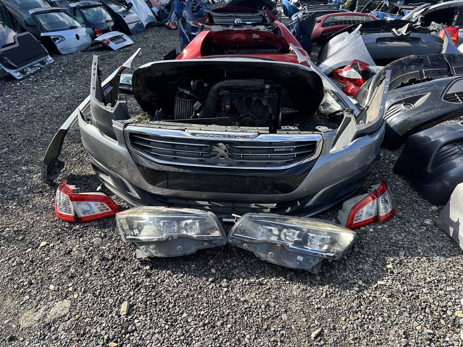 Bot Complet Piese Fata Peugeot 508 Break Facelift 2016 Faruri Full Led