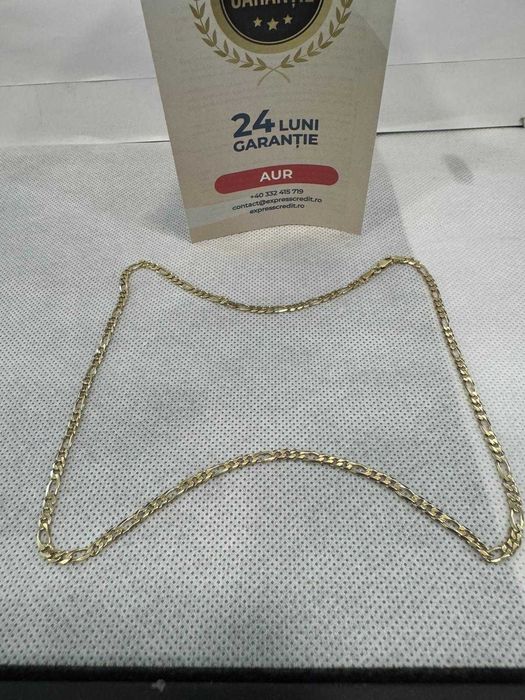 (Ag41) Lant aur 14K B6008.3 - Certificat de garanție!