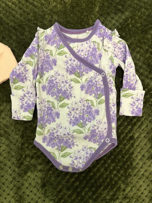 Боди с длинным рукавом на девочку